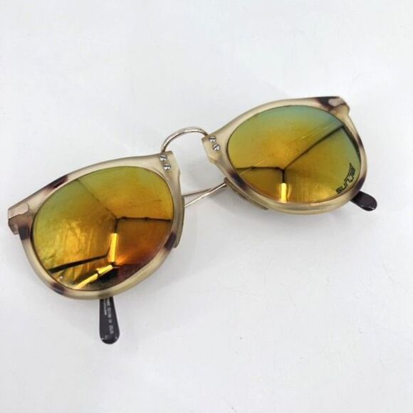 Vintage RARE BOSS x Sunjet Tortoise Mirror Sunglasses Sunnies Austria - Picture 5 of 10